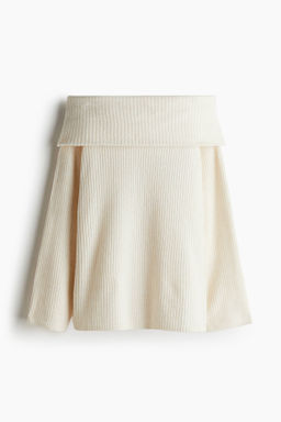 Jersey off-the-shoulder