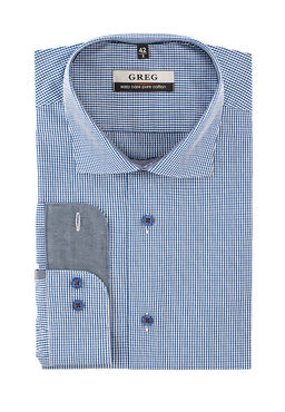 Сорочка мужская длинный рукав GREG 214/131/8016/Z/1p  фото 2