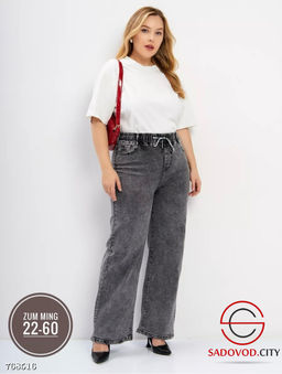 Женские джинсы на резинке 768516 - Zum ming фото 2