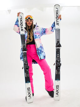 Женская горнолыжная сноубордическая куртка Alpha Endless Ultra Chaleur SNB 423/316_9 Разноцветный  фото 18