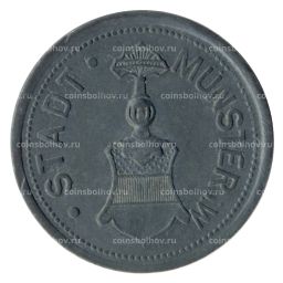 Монета 25 пфеннигов 1917 года Германия  Нотгельд (Мюнстер)