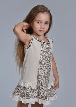 Сарафан детский МИЛАНА (молоко №18)