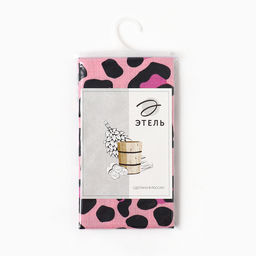 Полотенце вафельное для лица «Этель» Leopard, 45×90 см, хлопок 100%