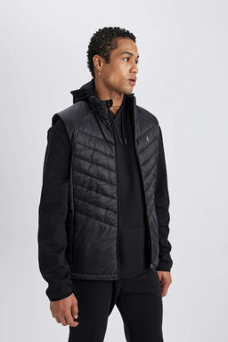 DeFactoFit Slim Fit Водоотталкивающий надувной жилет  фото 4