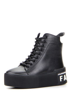 Ботинки EDART 242.fashion.black/байка