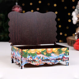 Шкатулка "Счастья и радости" 15х9,5х5,5 см