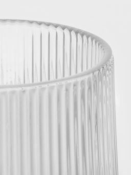 Стакан Magistro «Тор. Грани» 250 мл, 9×10 см, на вращающейся подставке, стекло, прозрачный