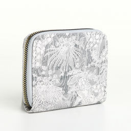 Кошелёк женский, маленький, на молнии, синий