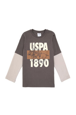 Erkek _ocuk Vizon Sweatshirt Sepette S_rpriz _ndirim - U.s. polo assn фото 3
