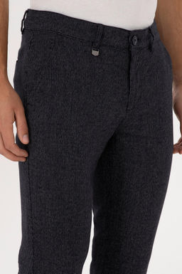 Erkek Lacivert Slim Fit Kanvas / Chino Pantolon - U.s. polo assn фото 5