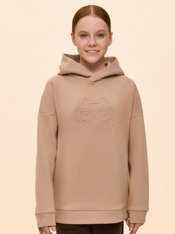 PELICAN, толстовка для девочек, Песочный