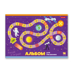 Светоч 16АЛСК4_1_3_9 Альбом для рисования 100 г/м2 A4 29 х 20.5 см 16 л. на скобе 10 шт. 000649 Рисуй и играй  фото 7
