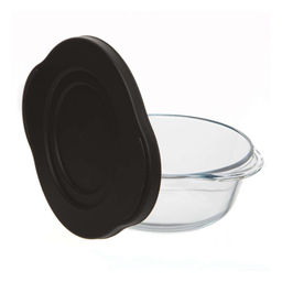 BORCAM Форма для запекания 840мл. 59133BLACK Коробка+черная Крышка арт. 59133/К/Ч