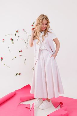 Костюм NIKVA н350-2 лиловый