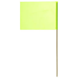 Цена за 10 шт. Флажок, длина 40 см, 15 × 20, цвет салатовый