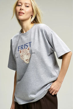 Футболка Wild Cat Grey Melange