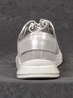 05-FDD36-2P SILVER Кроссовки женские (натуральная кожа) - Фабричный китай фото 9