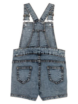 PlayToday / Полукомбинезон текстильный джинсовый для девочек  фото 6