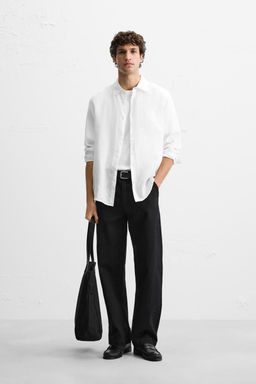 100% LINEN SHIRT - Zara фото 2