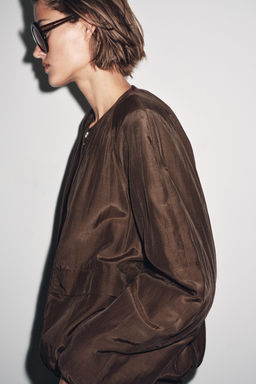ZW COLLECTION PADDED POCKET JACKET - Zara фото 6