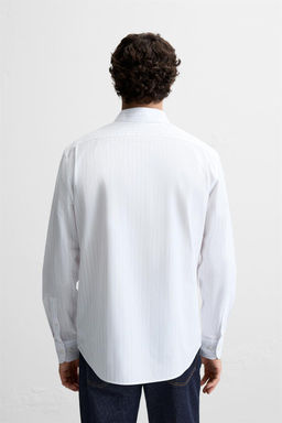STRIPED EASY CARE SHIRT - Zara фото 3