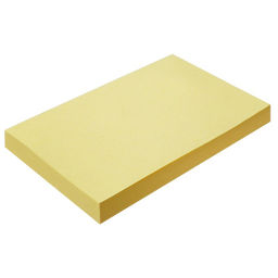 Блок с липким краем 76×127 мм, 100 листов, пастель, 4 цвета