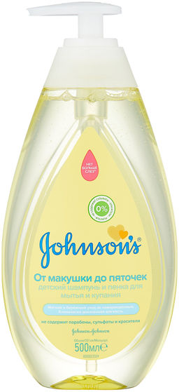 Гель детский для купания Testa ai Piedi, 500 мл JOHNSONS'S BABY