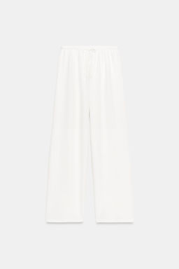 PANTAL?N R?STICO WIDE LEG / Crudo - Zara фото 6