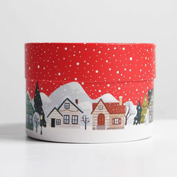 Коробка подарочная Зимний город, 12 х 8 см - Дарите счастье фото 4