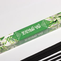 Цена за 4 шт. Благовония «Дыхание природы Зеленый чай», 8 палочек