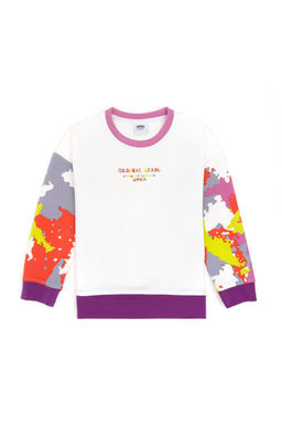 U. S. Polo Assn / Белый свитшот с круглым вырезом для девочек - U.s. polo assn фото 2