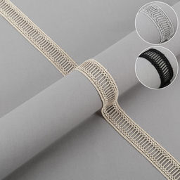 Гипюр Gamma 26 мм GGM-2603 в рулоне 10 м 0.2