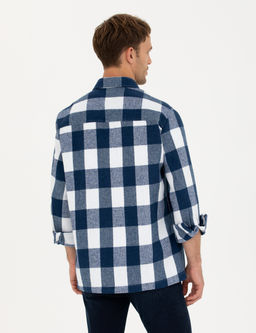 Lacivert Comfort Fit G_mlek Ceket - Pierre cardin фото 5