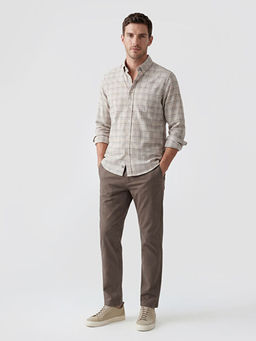 Regular Fit Ekose Erkek G?mlek