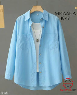 Рубашка женская из хлопка