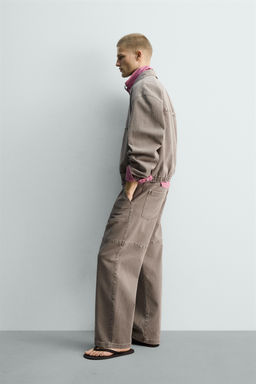 LIMITED EDITION RELAXED FIT STUDDED JACKET - Zara фото 12