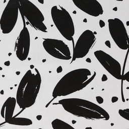 Скатерть на стол Доляна, 137×180 см, чёрно-белая