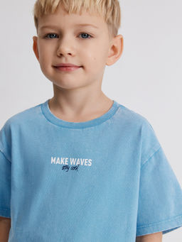 ACOOLA / Набор детский для мальчиков ((1)футболка и (2)шорты) Kincaid_set голубой  фото 5