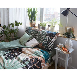 Постельное белье Этель 1.5 сп Colored tropics (вид 2) 143*215 см,150*214 см, 70*70 см 2 шт  фото 8