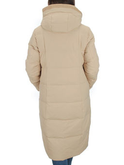 126 BEIGE Пальто зимнее женское (200 гр. холлофайбер) - Fashion фото 5