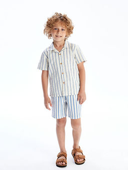 M?slin ?izgili Erkek ?ocuk ?ort