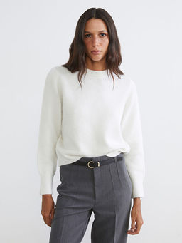 Bisiklet Yaka Kad?n Triko Kazak