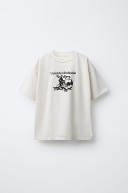 FOOTBALL PRINT T-SHIRT