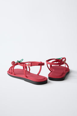 CHERRY SANDALS - Zara фото 6