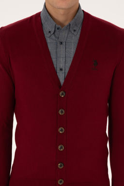 Erkek Bordo Basic Triko H_rka - U.s. polo assn фото 6