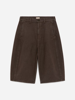 Pantalones tres cuartos barrel-leg