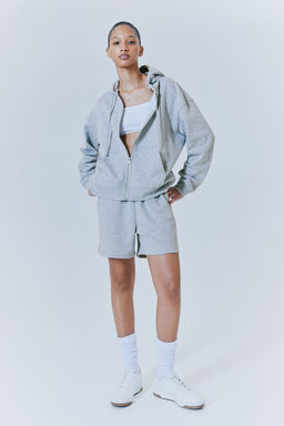 Chaqueta sudadera con capucha y cremallera - H&m фото 4