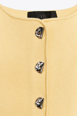 PLAIN KNIT CORSET TOP - Zara фото 8