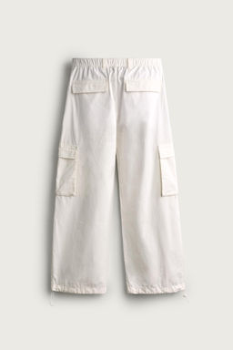 PANTAL?N JOGGER CARGO RELAXED FIT / Blanco - Zara фото 8
