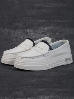 06-PDXL157-2 BEIGE Туфли женские (натуральная кожа)